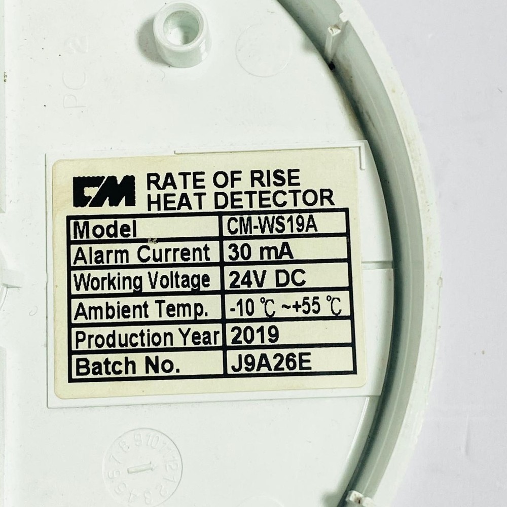 CM CM-WS19A Heat Detector