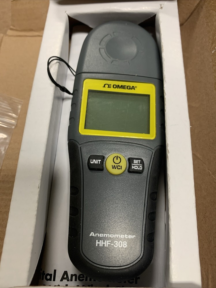 Omega Handheld Anemometer with Wind Chill Function HHF-308