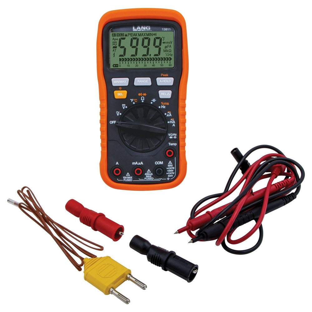 Lang Tools 13811 Remote CAT IV Digital Display Multimeter