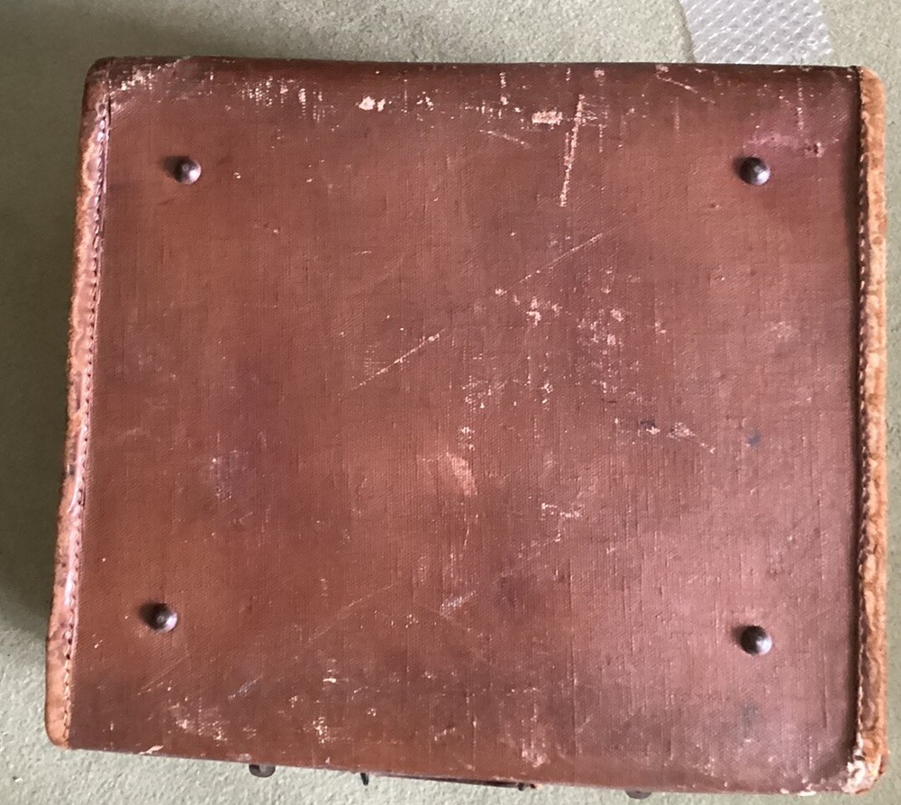 Vintage D H Evans CanvasTravelling Box @1920’s/30’s