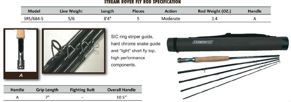 Carbonpro STREAM ROVER 8' 4" 5/6#