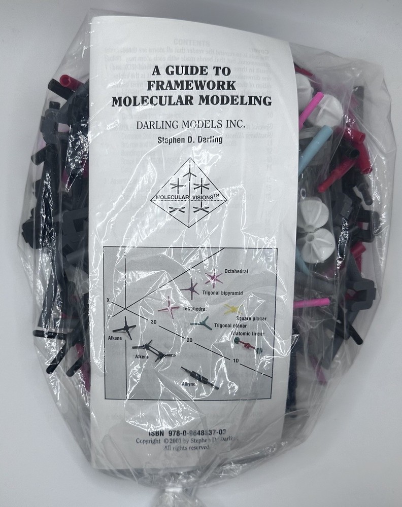 Molecular Visions Kit AND A Guide to Framework Molecular Modeling