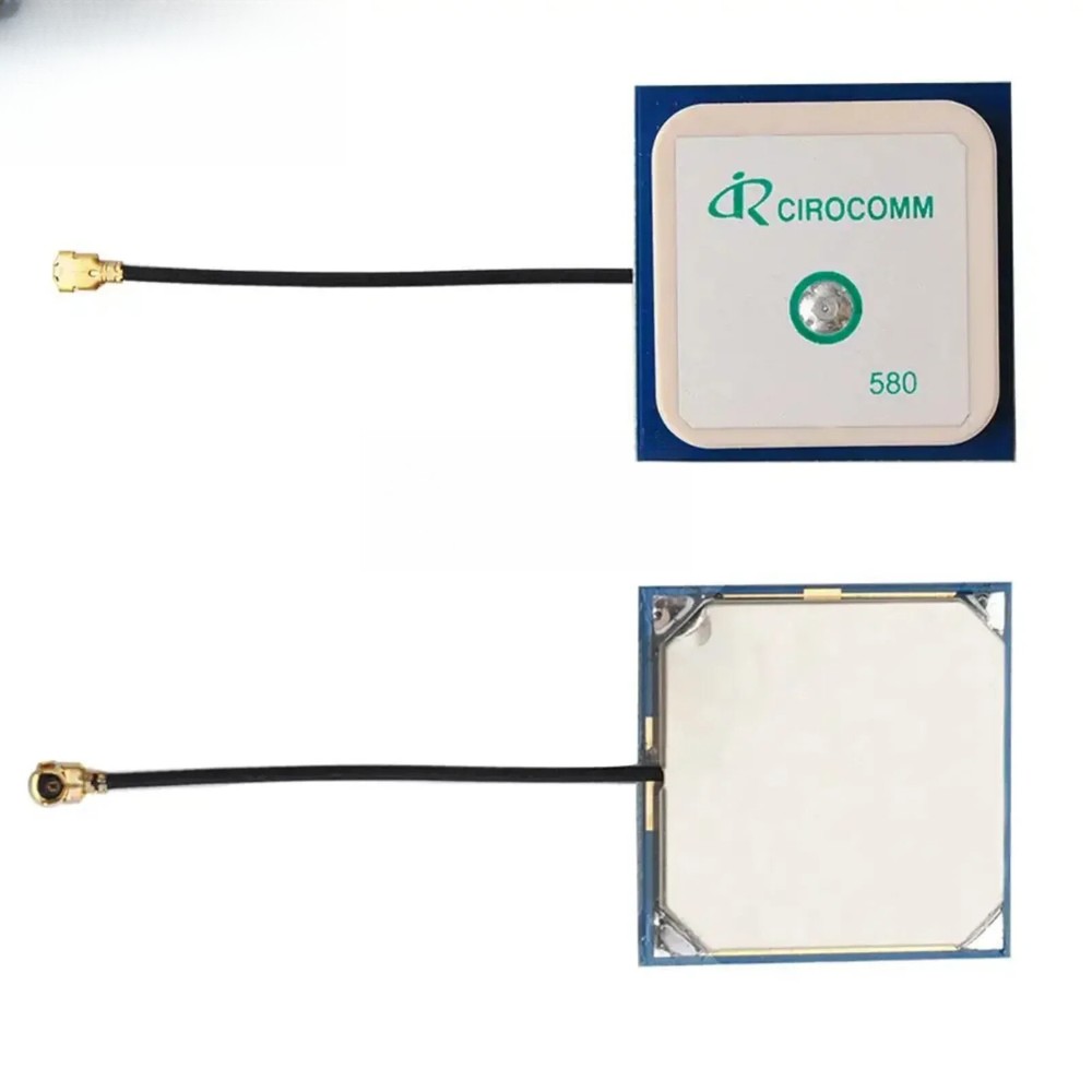 10X 32dB High Gain GPS Active Ceramic Antenna 5cm RHCP IP-EX Connector Interface
