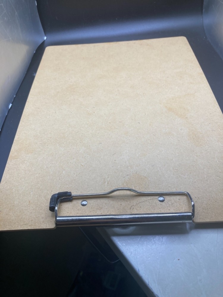 2 pack Saunders 12" x 9" Hardboard office Clipboard B8