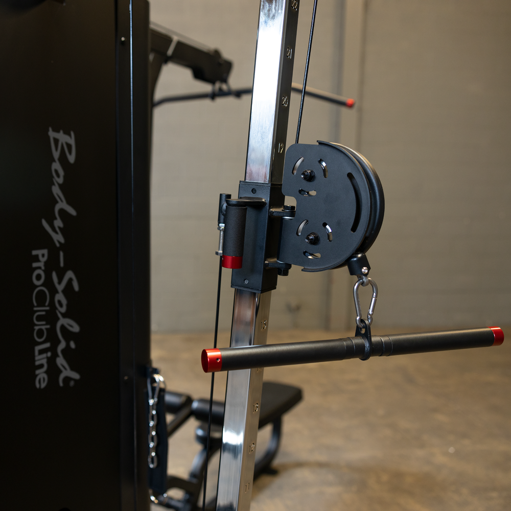 Body Solid S1000 Commercial Four Stack Gym Multi Station Selectorized Machine