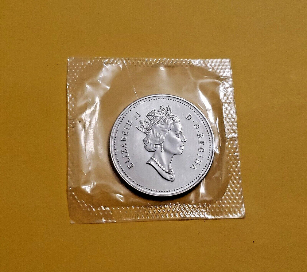 1997 Canadian Proof Like 50 Cent piece