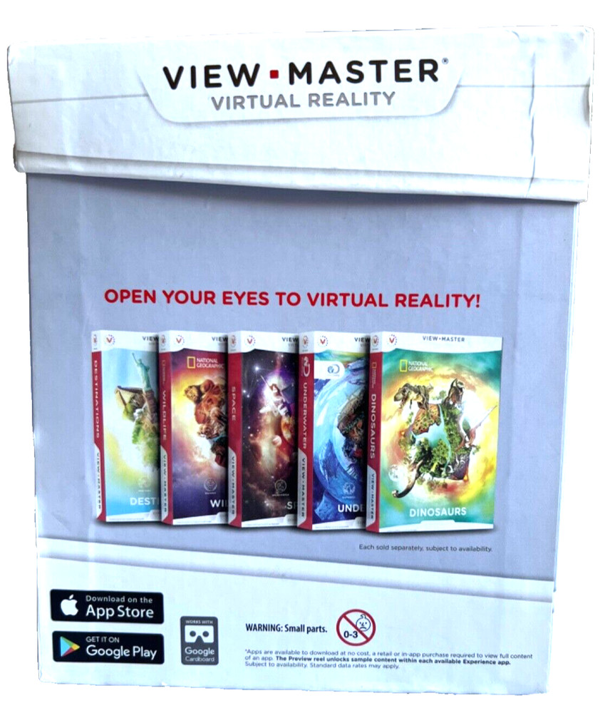 View-Master Virtual Reality Deluxe VR Viewer & 3 Experience Packs