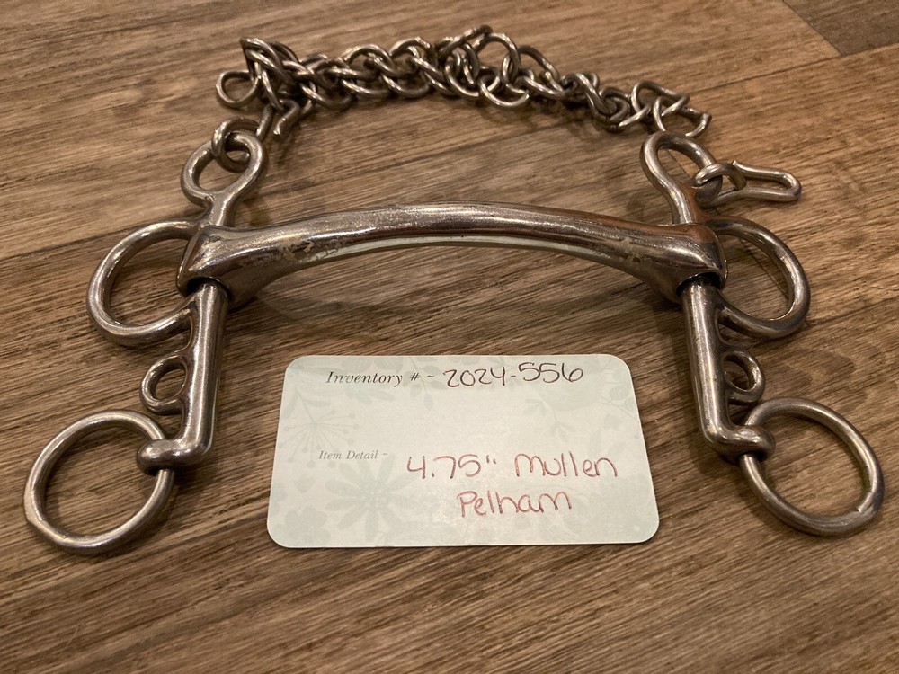 4.75” Mullen Mouth Stainless Pelham