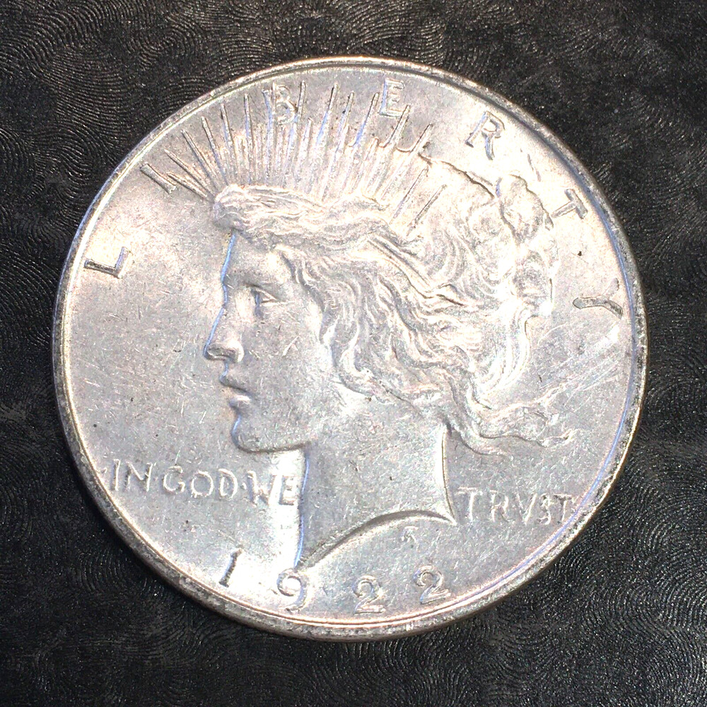 1922 Peace Silver Dollar - High Quality Scans #P994