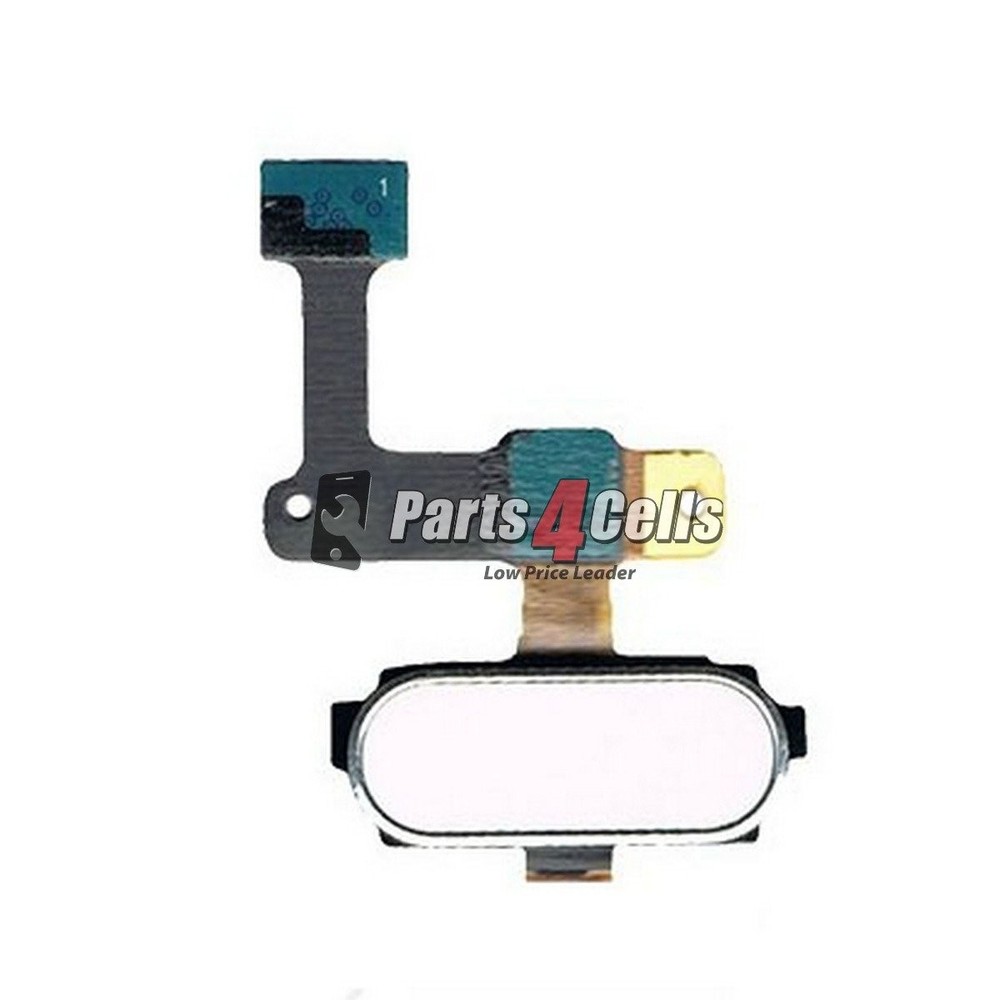 For Samsung Galaxy Tab S2 9.7" (T810) White Home Button With Flex Cable