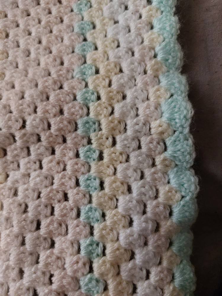 Hand Crocheted Baby Blanket