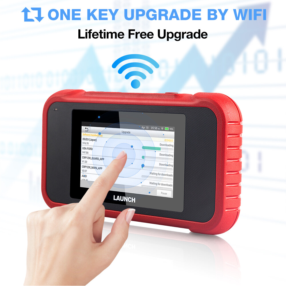 LAUNCH CRP123E OBD2 Scanner ABS SRS Code Reader Check Engine Car Diagnostic Tool