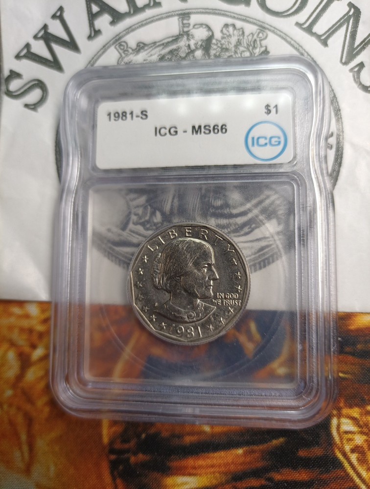 1981 S $1 Susan B Anthony Dollar MS66 E122
