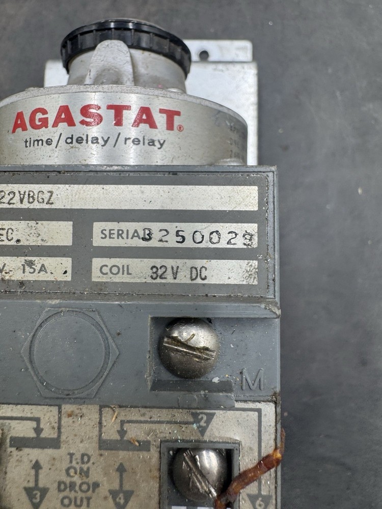 Agastat Timing Relay Model 2422