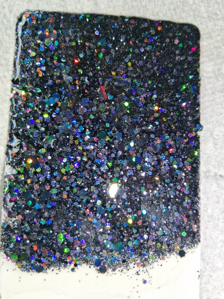1 TSP Chunky Glitter Mix BLACK