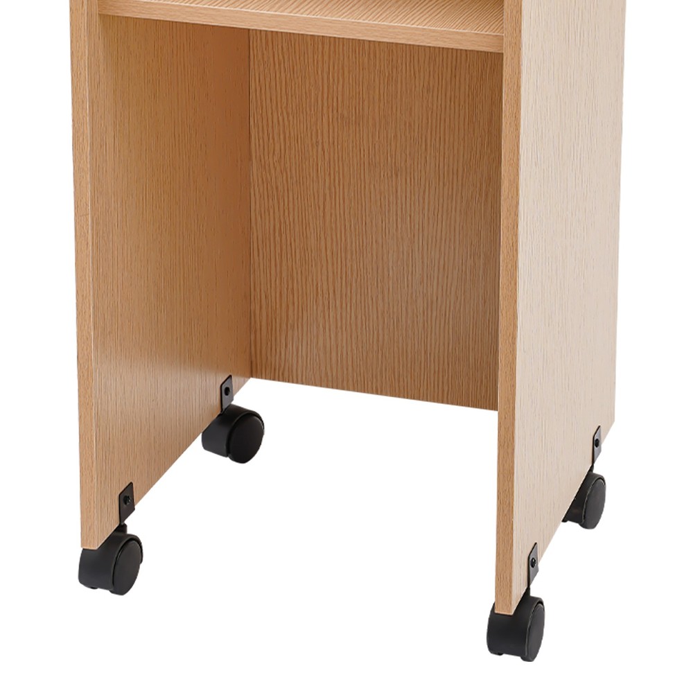 Portable Movable Desk for Presentations | Adjustable Height & Easy Mobility