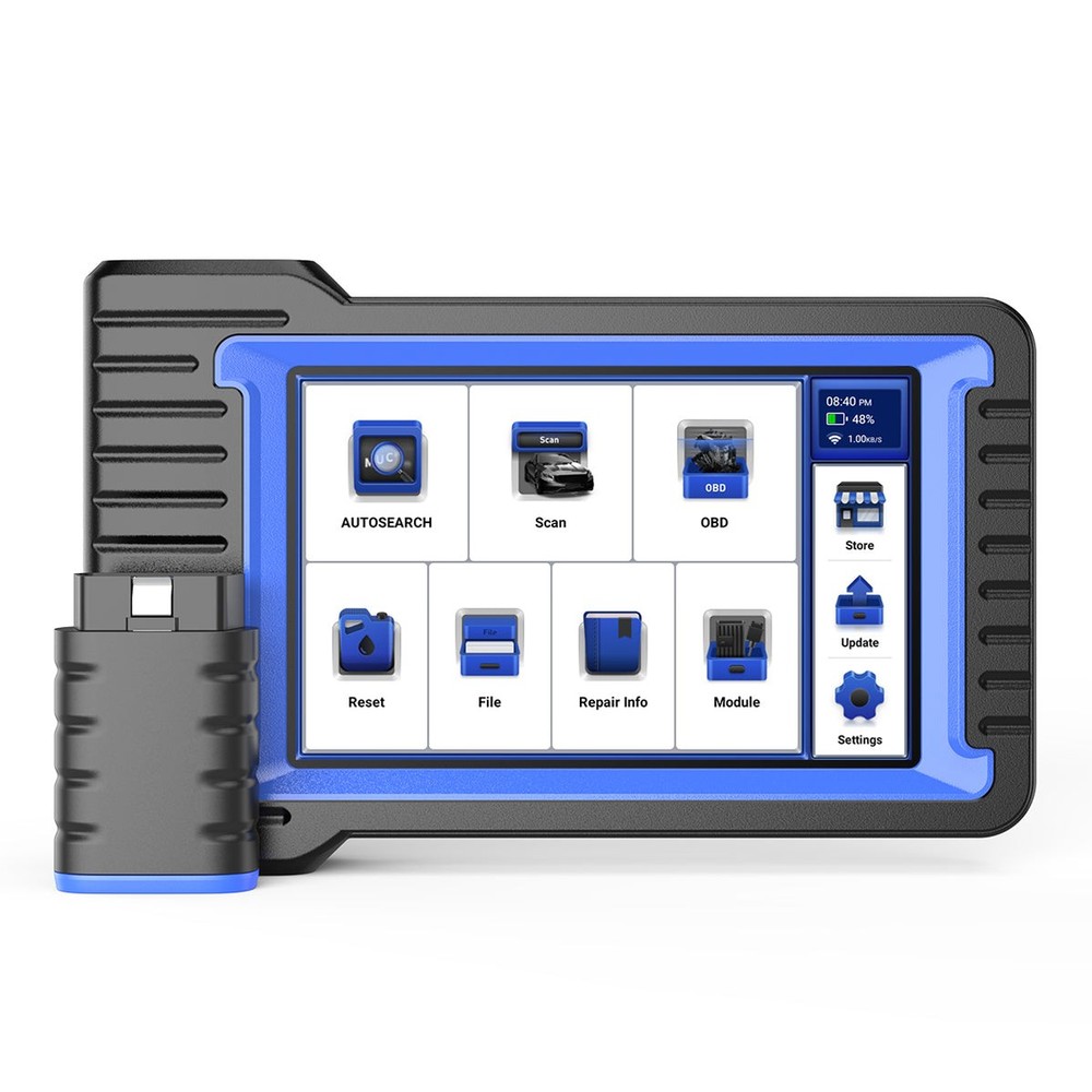 MUCAR VO7 Auto Diagnostic Tool Active Test Scanner ECU Code 28+Reset FREE Update