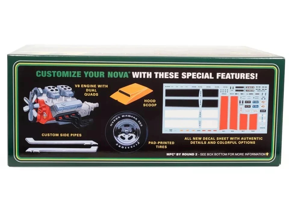 MPC1003 1979 Chevy Nova Model Kit 1:25
