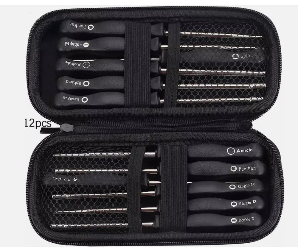 12PCS Carburetor Adjustment Tool Kit for Common 2 Cycle Carburator Small Engine