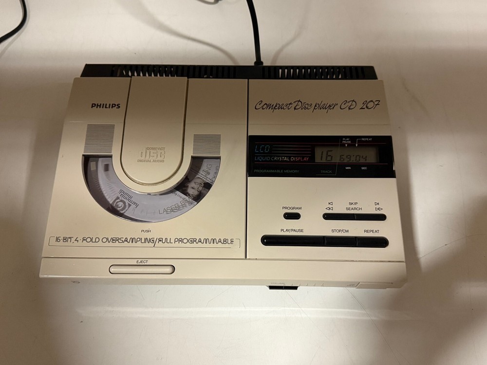 Philips CD207 Compact Disc player - Serviced/Recapped