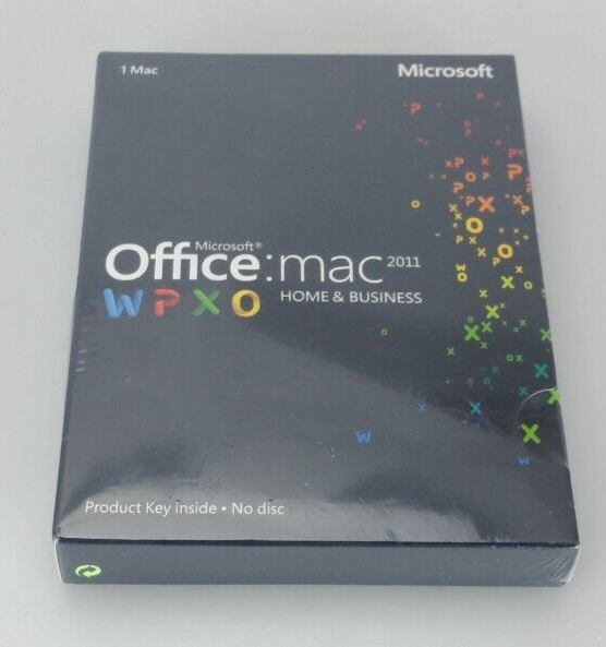 MS Microsoft Office MAC2011 Home And Business