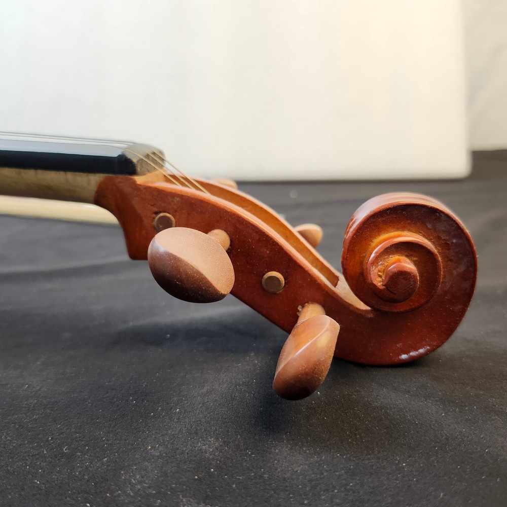 Student Violin w/ Case Bow Rosin String Cheek Rest 4/4 Size