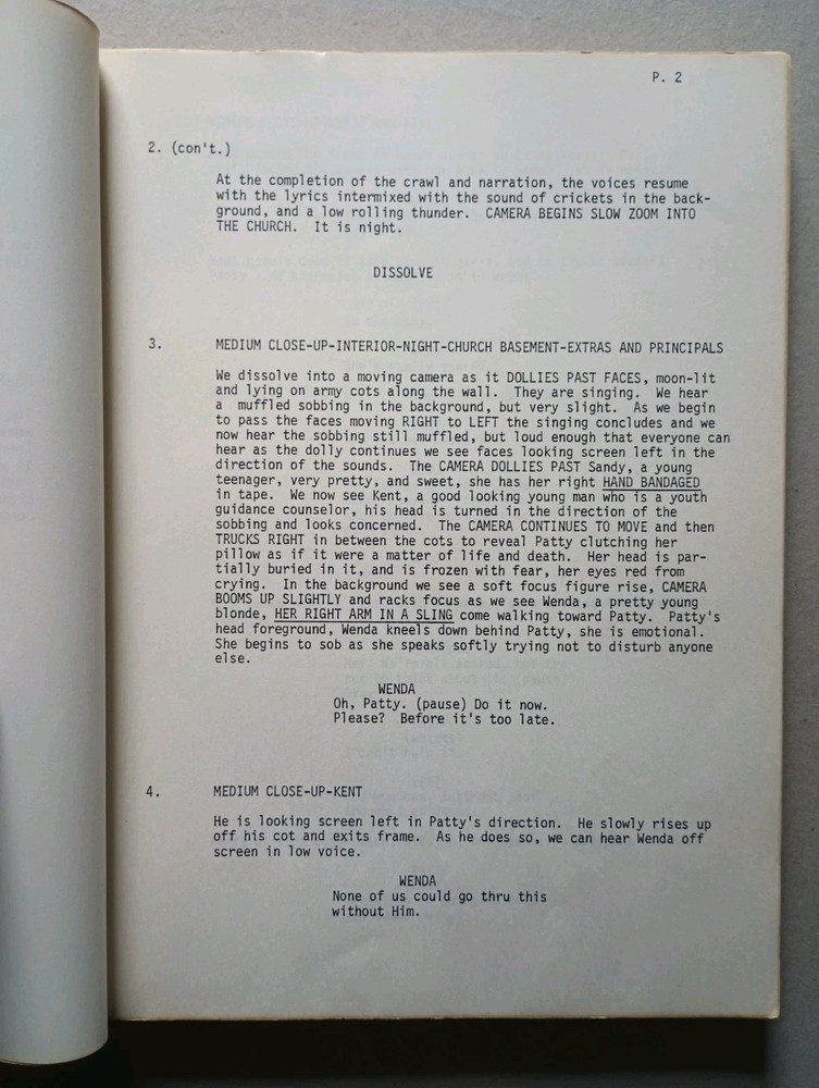 A Distant Thunder (1977) End Times Dystopian Movie Script Donald Thompson