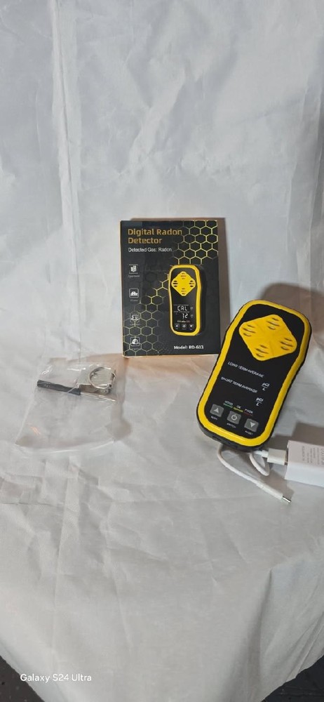 Digital Radon Detector Rechargeable Accurate Stable Detection RD-603