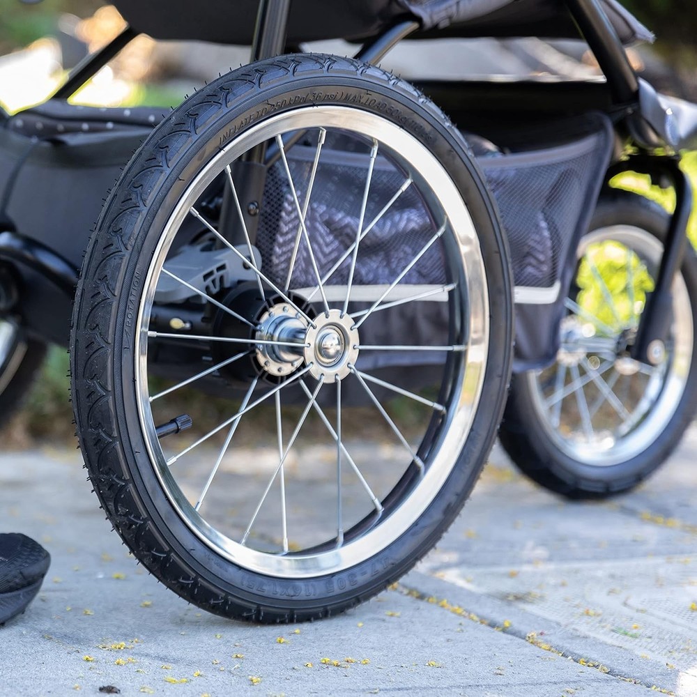 Lightweight Jogger Stroller, Dash Black