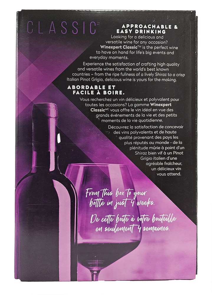 Gewurztraminer (Vintner's Reserve) Home Wine Making Ingredient Kit