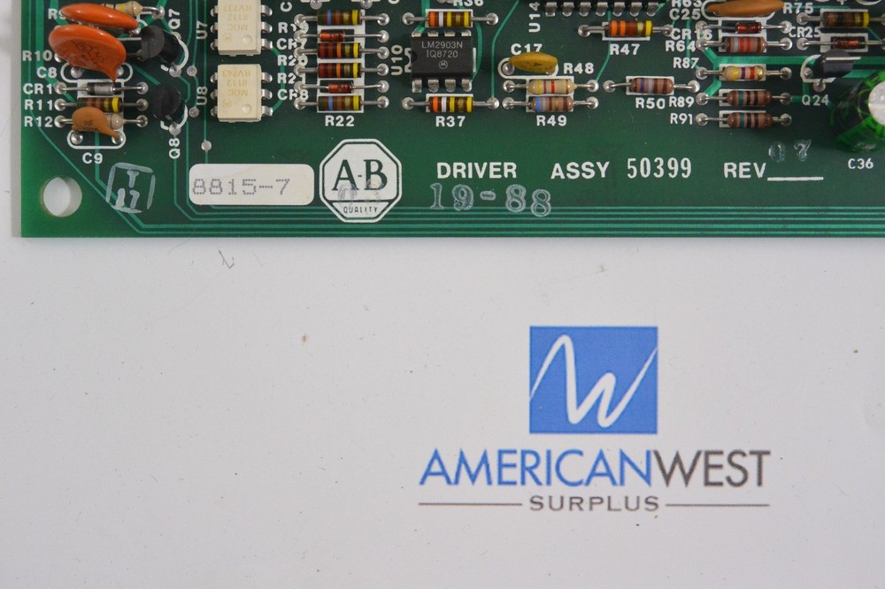ALLEN BRADLEY 50399 DRIVER ASSY - NEW OPEN BOX