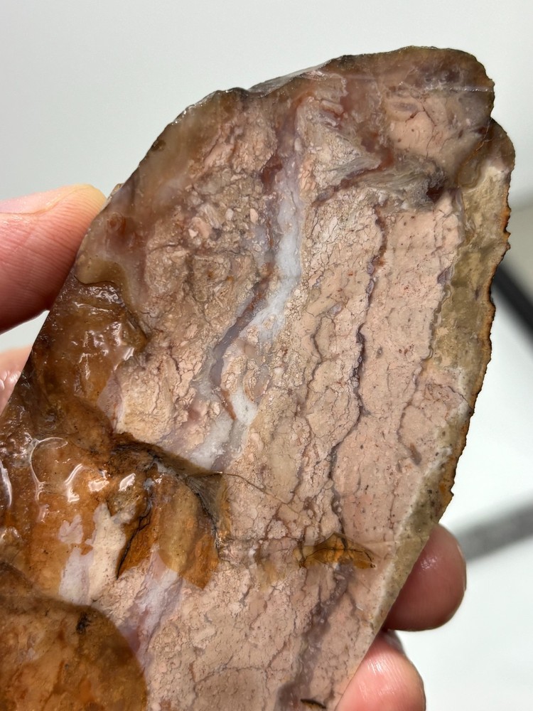 Pink Jasper/Agate Slab Cabbing Lapidary Combo Ship Avail