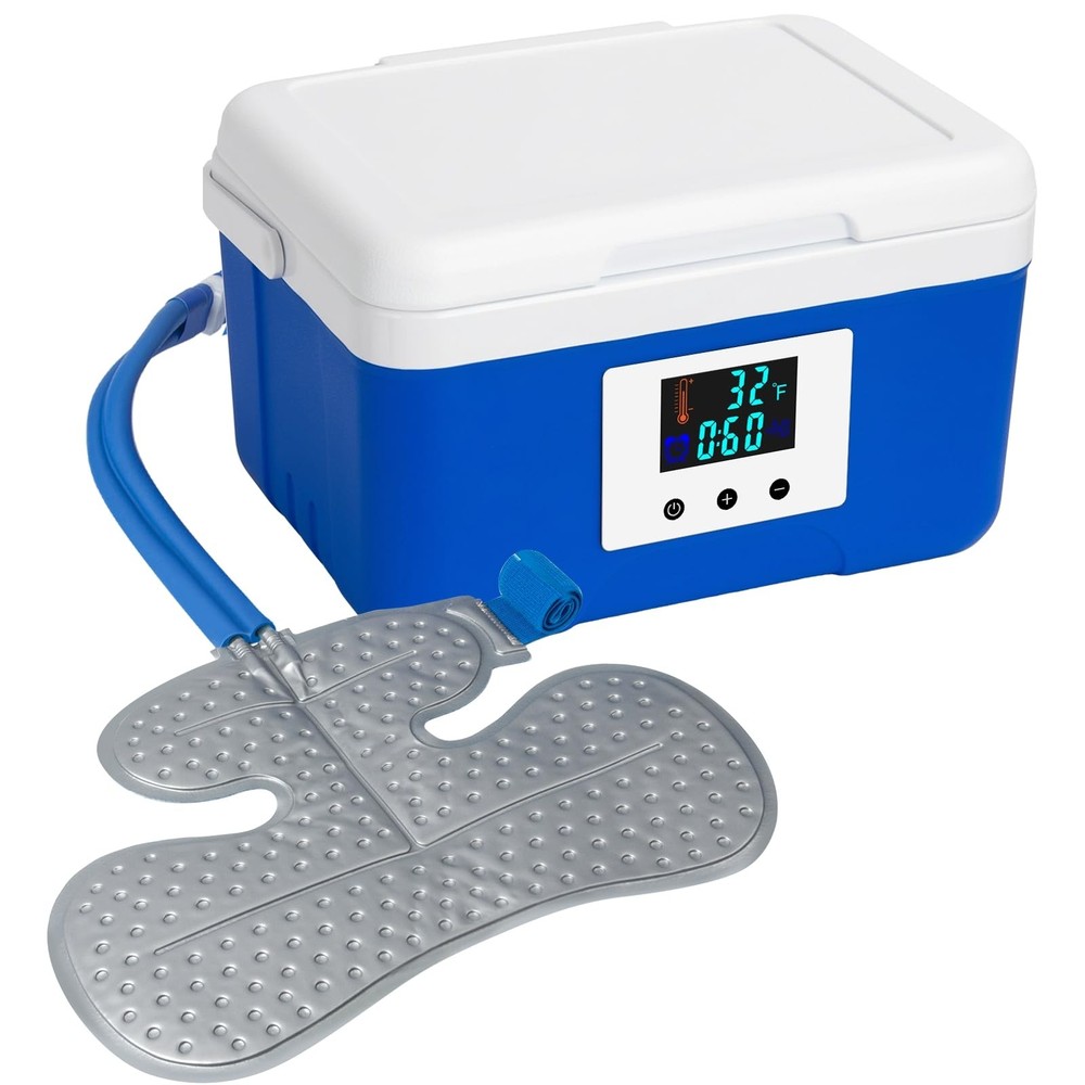 Ice Machine for Shoulder After Surgery Recovery, 9 Quarts Timer Circulate Rot...