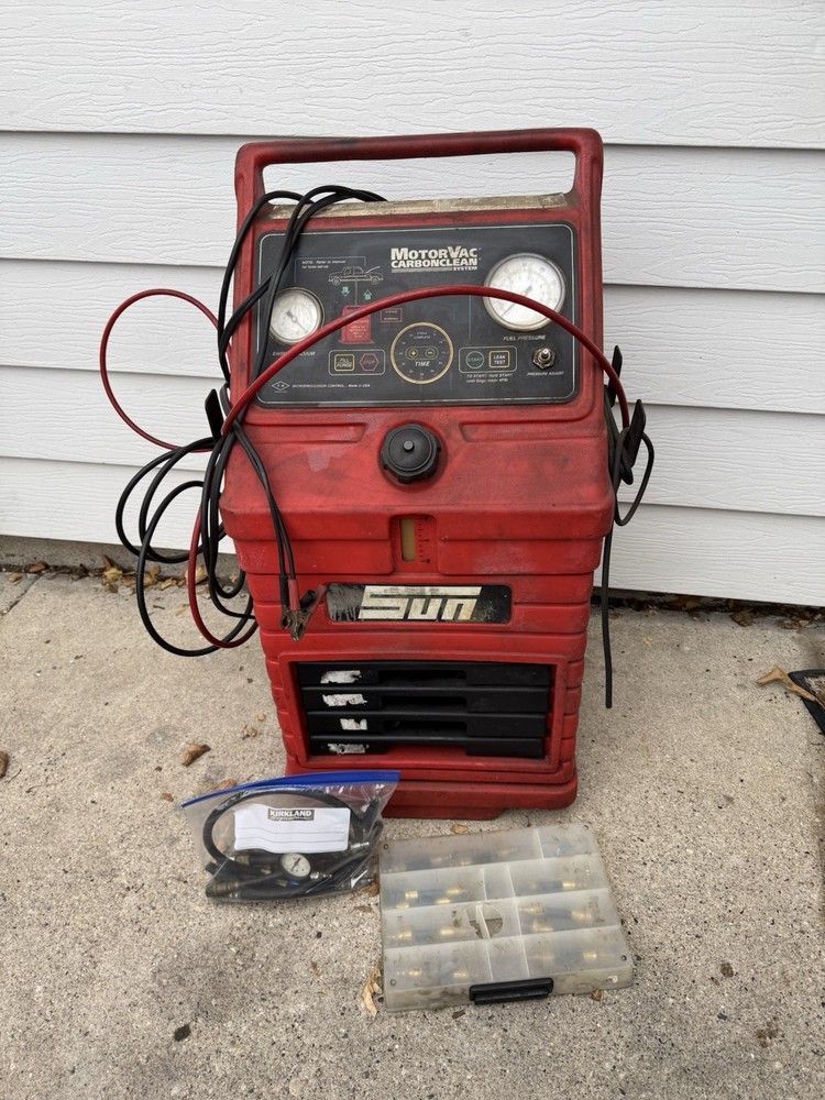 Snap-On Sun Motorvac Carbon Cleaner System Model EEFS 100C
