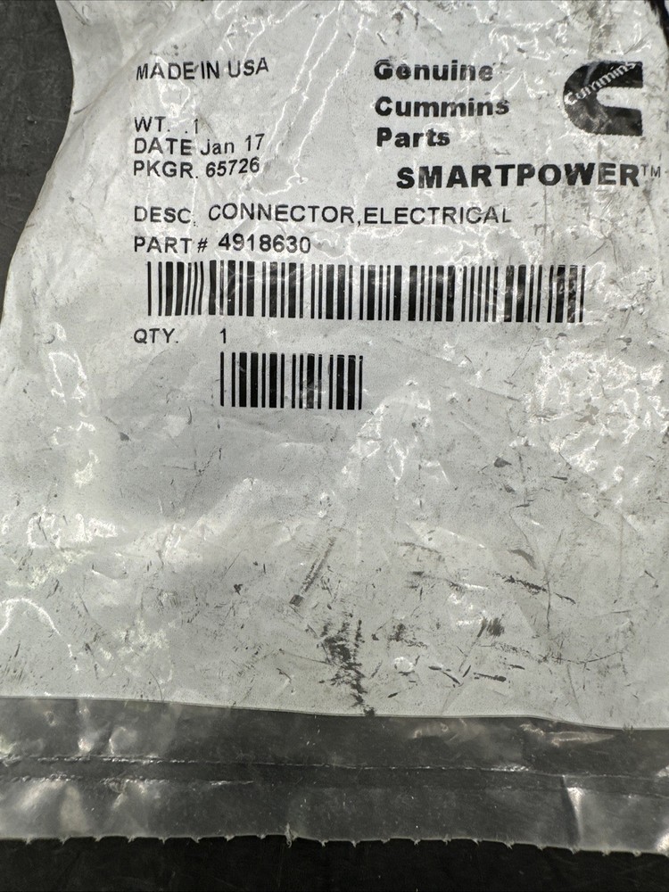 🇺🇸CUMMINS CONNECTOR,ELECTRICAL 4918630