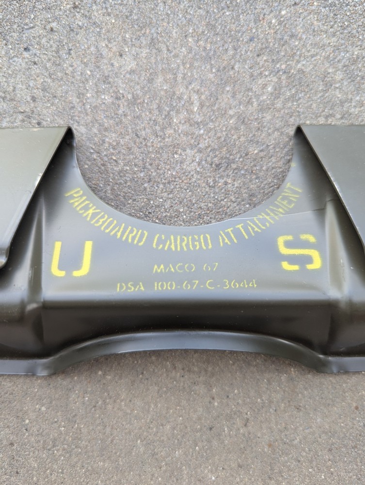 USGI packboard acessory cargo attachment NOS