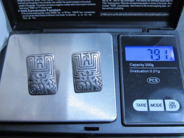 southwestern sterling earrings