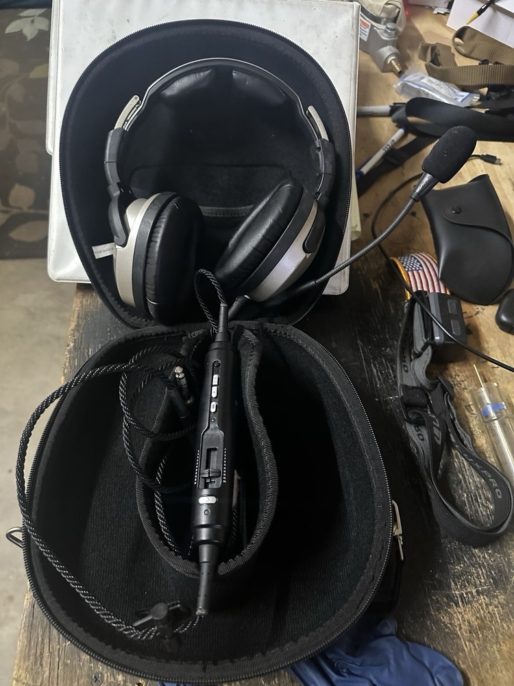 Lightspeed Zulu 3 ANR Bluetooth Headset w/ Case & Controller Mount