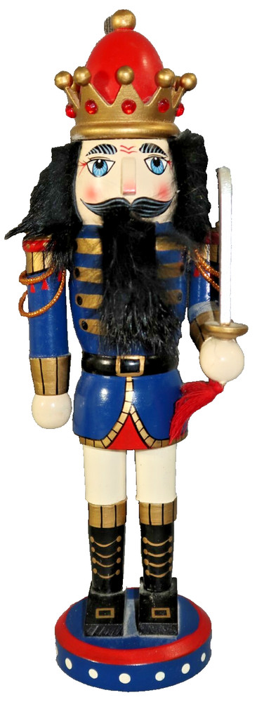 1997 Nutcracker Village NUTCRACKER PRINCE Statue 9.25"