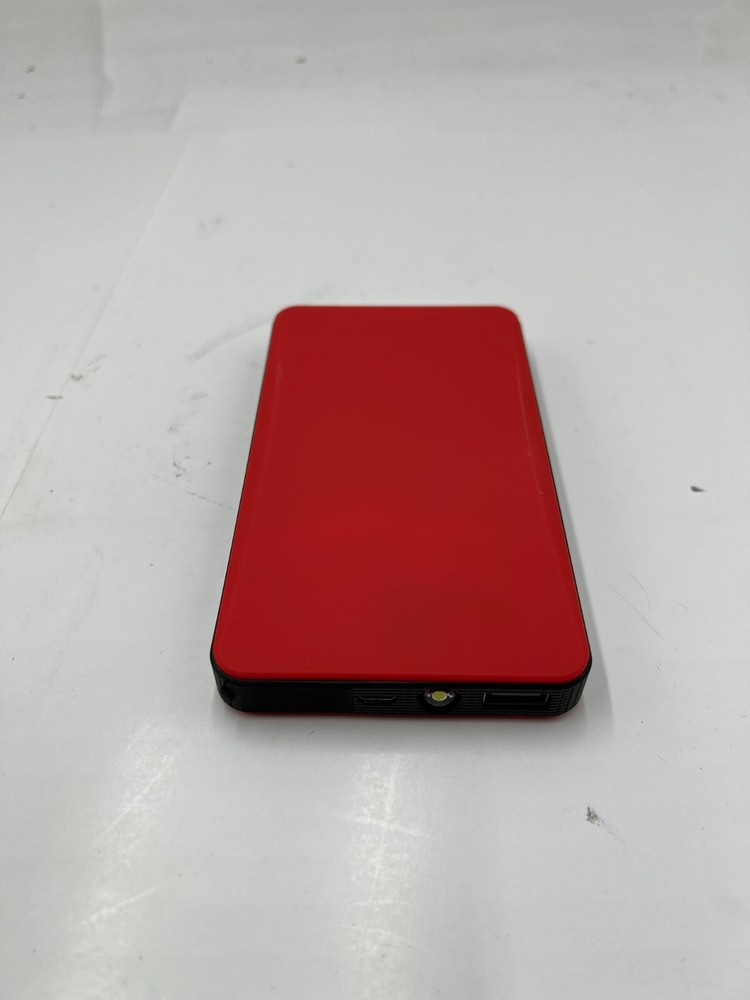 Portable Multi-Function Car Vehicle Jump Starter Power Bank Booster Red