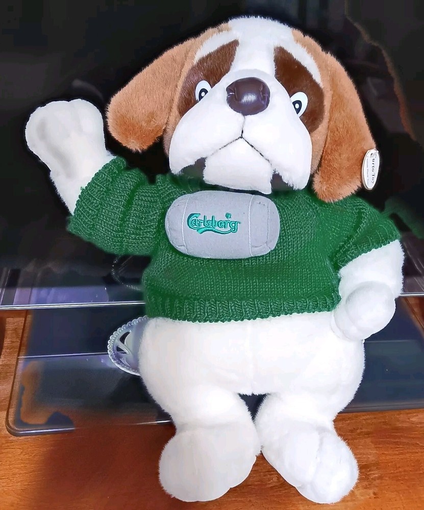 Carlsberg Vintage 18 Inch Beer Bear EUC