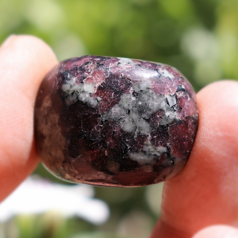 Polished Eudialyte, Fluorescent Mineral (EUD21)