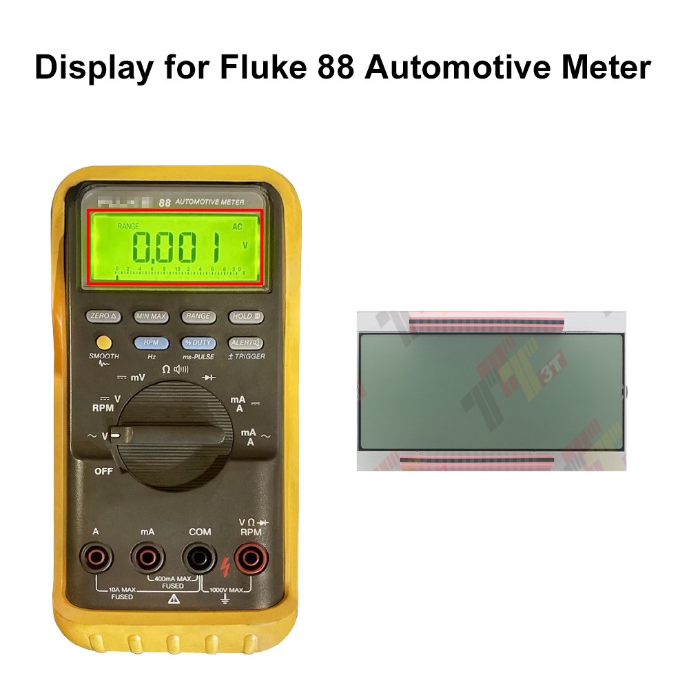 Display for Fluke 88 Automotive Meter