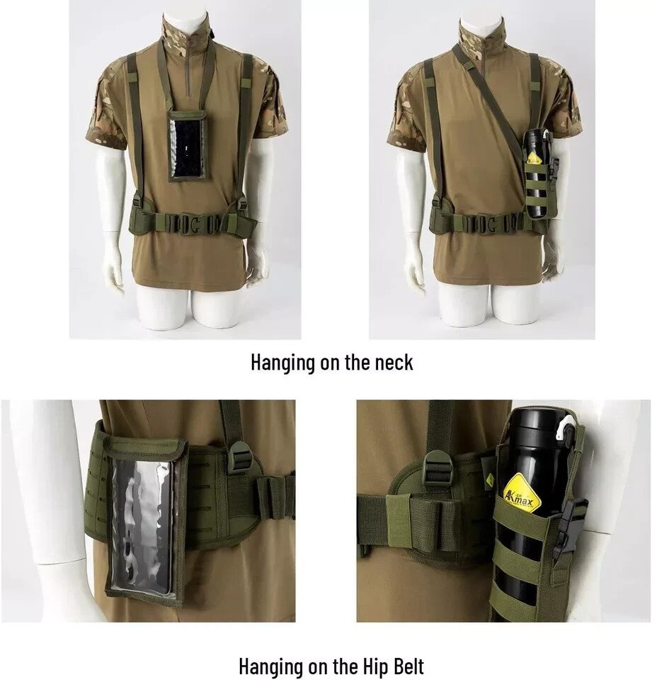 Upgraded MOLLE Medium Rucksack Backpack Internal Frame OD Pack