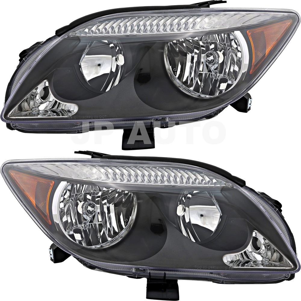 For 2005-2007 Scion tC Headlight Halogen Set Driver and Passenger Side