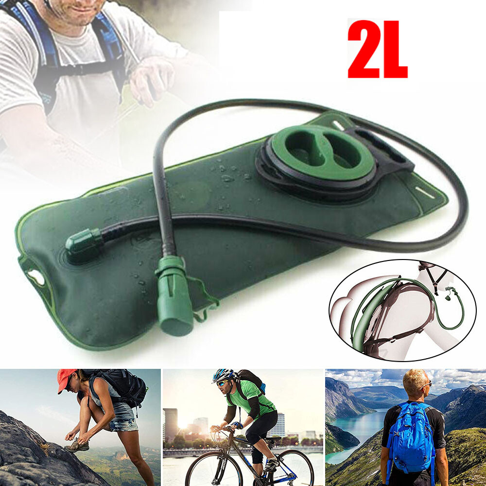 2L Water Bladder Backpack Hydration System Camel bak Pack Bag Camping Hiking AUS