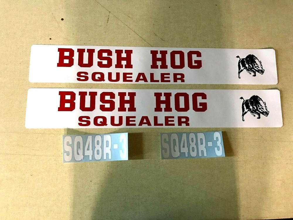 Bush Hog Sq48r-3 Decals
