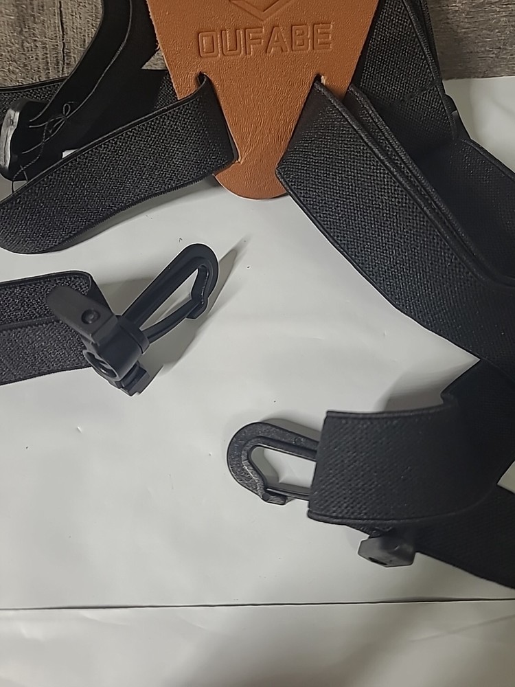 Dufabe Optics Binocular X Strap, Chest Harness / Strap - Black - Nylon N.O.B.