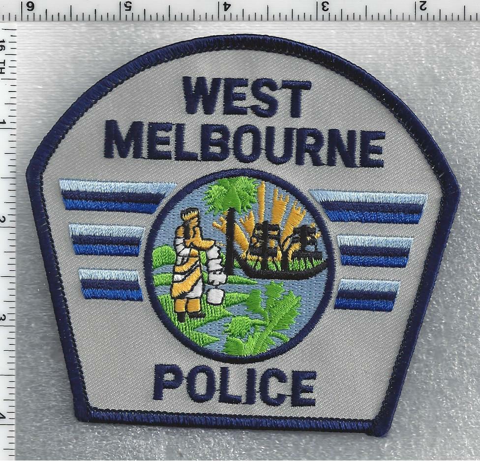 West Melbourne Police (Florida) 3rd Issue Shoulder Patch