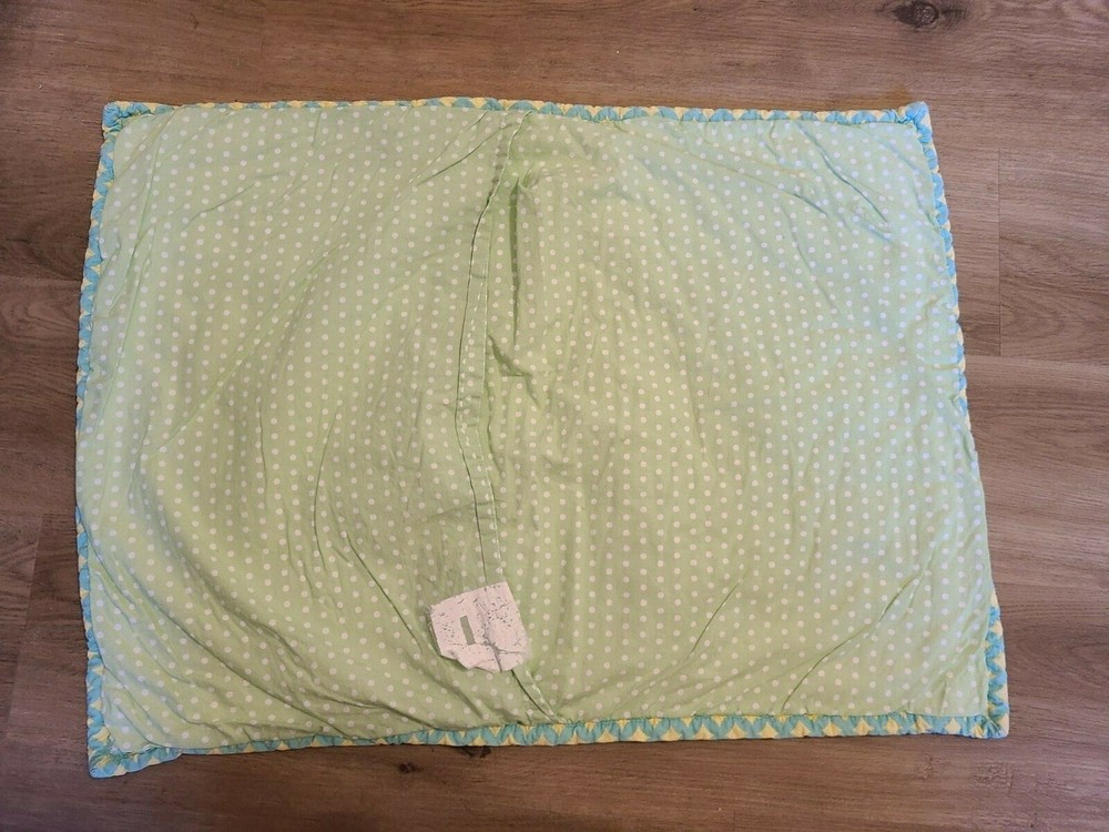 Pottery Barn Kids "Pink w/Patterned Dots" Standard Quilted Sham